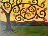 Fall Whimsical Tree-Early Bird $10 OFF!  